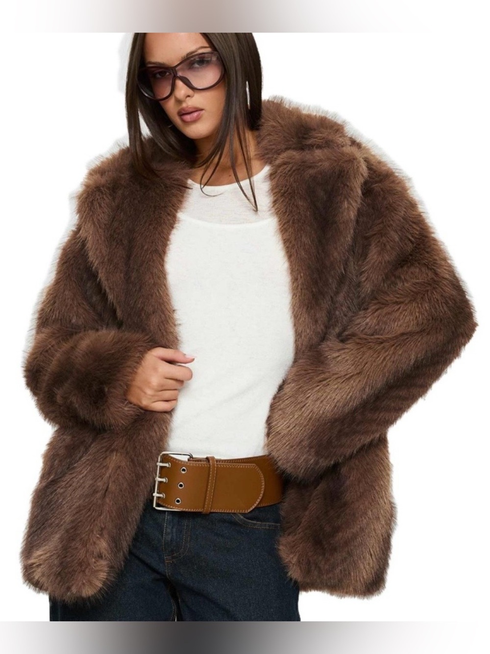 Princess Polly faux fur jacket